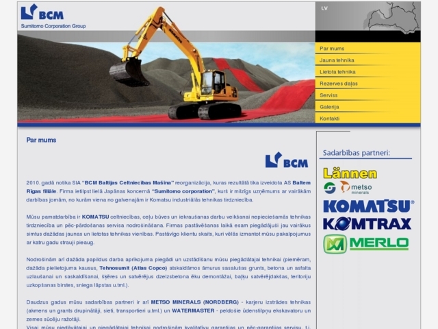 BCM Baltijas Celtniecības Mašīna, SIA